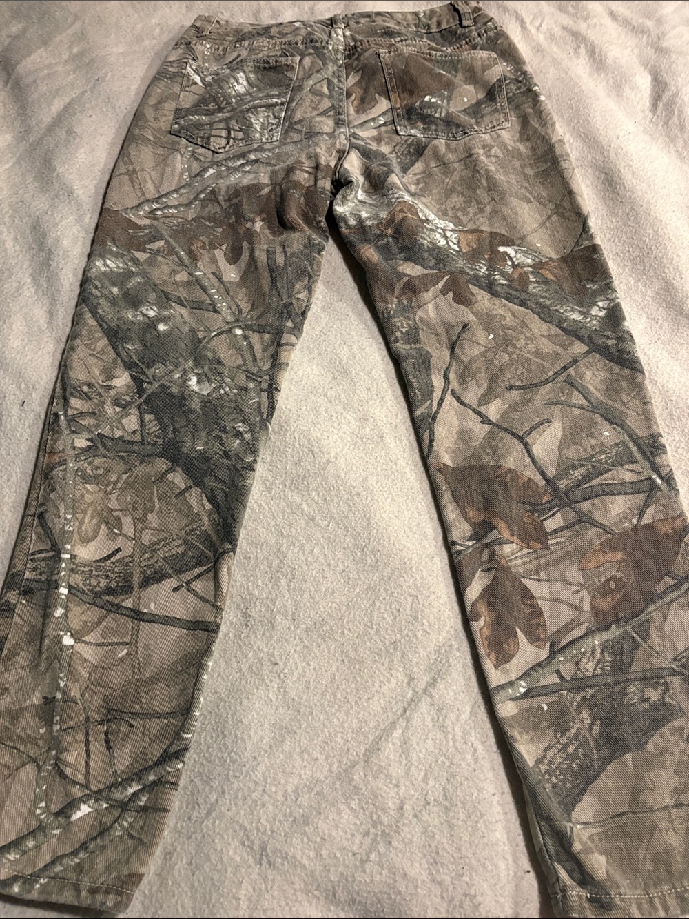 Manfinity Tree Camo Pants 32x27 Y2K Hunting Gorpcore Streetwear